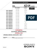 Manual Sony - kdl-32bx320 - 321 - 420 - 421 - 40-46bx420 - 421 - Chassis - Az2-Uk