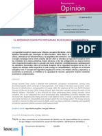 El Moderno Concepto Integrado de Seguridad Energética