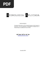 Apostila Hidrologia Aplicada Uergs