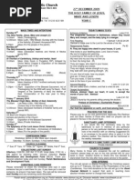 Download Parish Newsletter Sunday 27th December 2009 by jboyle4027 SN24513734 doc pdf