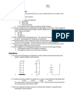 Assigned Problems-Chapter 1 Answers