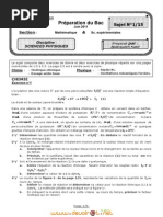 Série D'exercices N°1 - Sciences Physiques Cinétique Chmique, Dosage Acide-Base, Dipôle RL, Oscillations Mécaniques Forcées - Bac Sciences Exp (2010-2011) MR Abdmouleh Nabil