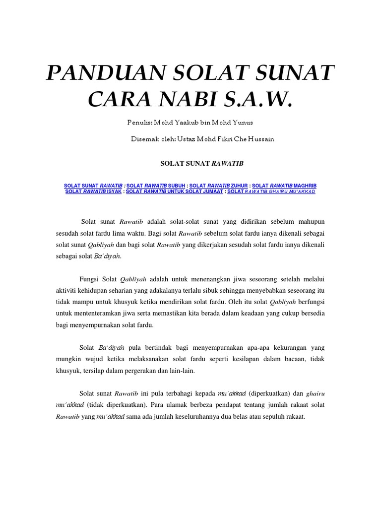 Solat Jumaat Ada Berapa Rakaat