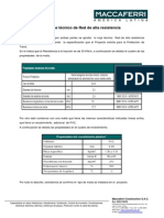 Informe de Hoja Tecnica