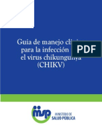 Guía de manejo clínico para la infección por el virus chikungunya