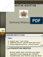 Pengantar MINITAB