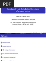Introduccion a la Estadistica Bayesiana