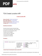 Tca Create Location API - All Oracle Apps