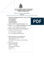 SCS1110: Desecrate Mathematics: Tutorial 3