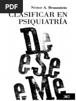 Download Braunstein - Clasificar en Psiquiatra by Daysilirion SN245165023 doc pdf