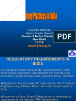 regulatory practices in india