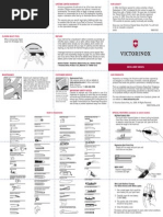 Victorinox - Manual de Uso