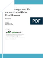 Risikomanagement Agrarkreditstellen - Handbuch