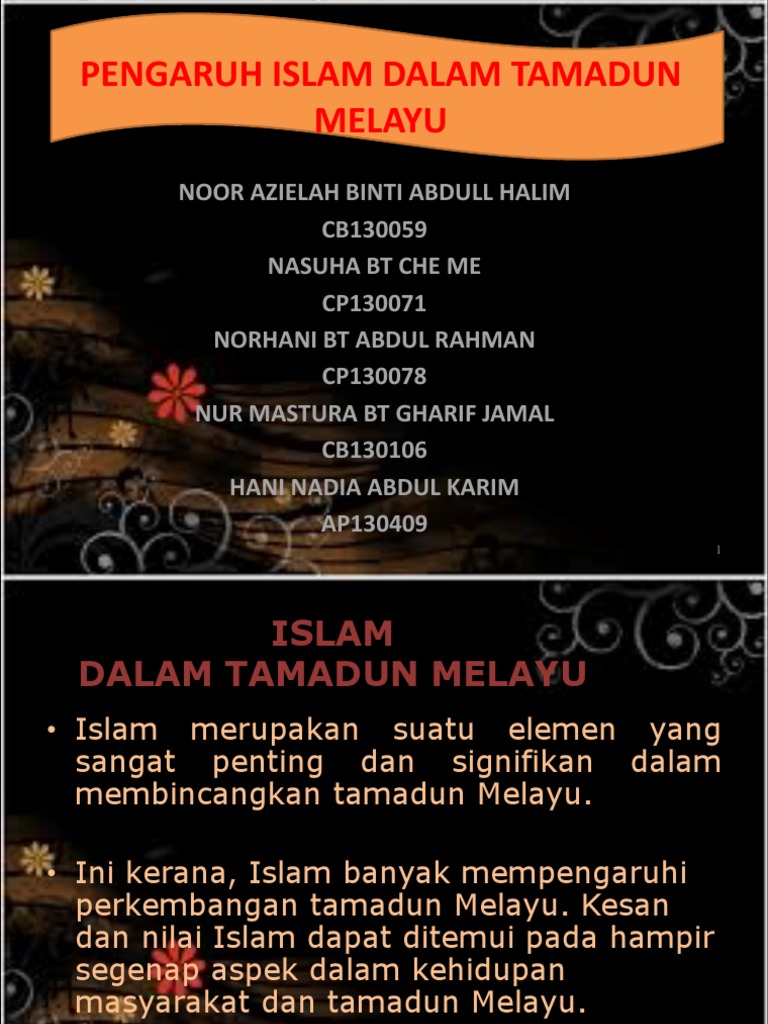 Titas Pengaruh Islam Dalam Tamadun Melayu Pdf
