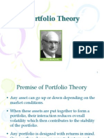 Portfolio Theory I