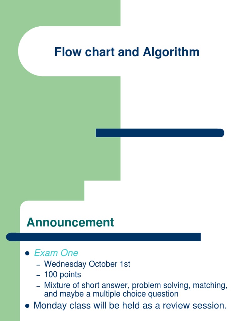 Flow Chart and Algorithm | PDF | Algorithms | Areas Of Computer Science