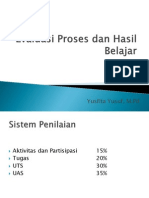 Evaluasi Proses Dan Hasil Belajar 1