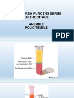 Curs Nr. 4 - Hematii - Anemii Policitemii