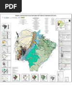 Mapa geologico do Estado de Mato Grosso do Sul Prof. Marco Aurelio Gondim [www.marcoaurelio.tk]