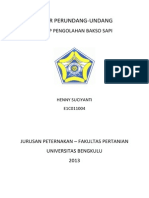 HACCP Pengolahan Bakso Sapi PDF