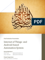 Final Evaluation: IoT - and Android-Based Automation System