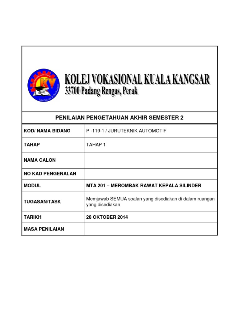 Panduan Merombak Kepala Silinder Automotif | PDF | Griya & Taman