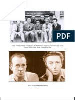 1930 - Tristan Tzara, Paul Eluard, Andre Breton, Hans Arp,