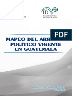 Mapeo del arreglo político en Guatemala