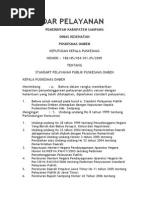 Download standar pelayanan puskesmas by aninuraniyah SN245192169 doc pdf