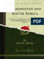 Afghanistan and South Africa A Letter to the Right Hon. W. E. Gladstone, M. P., Regarding Portions of His Midlothian Speeches
