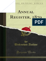 Annual Register 1879
