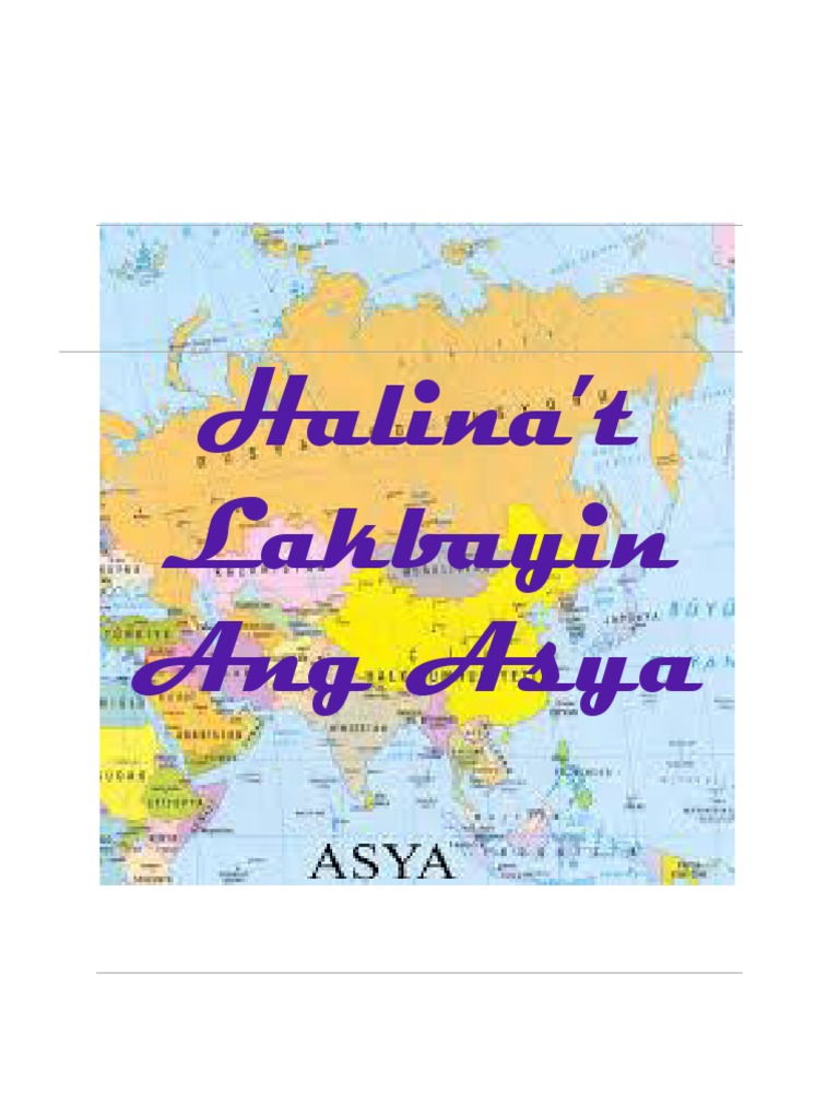 Asya | PDF