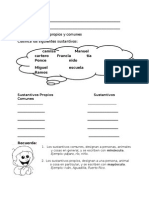 Sustantivos Propios y Comunes