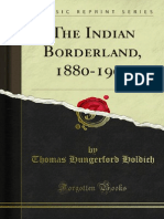 The Indian Borderland 1880-1900