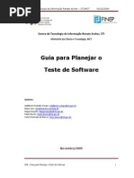 Guia Para Planejar o Teste