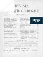 Rev Fundatiilor Regale - 1938 - 02, 1 Feb Revista Lunara de Literatura, Arta Si Cultura Generala