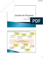 El Control de Gestión de Procesos