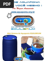 Mini Sistema de Aquaponia EQUILIBRIUM