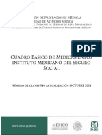 Cuadro Basico de Medicamentos IMSS