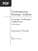 Download Contemporary Strategy Analysis Instructors Manual by Pearlyn Chua SN245219003 doc pdf