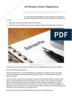 Memulai Bisnis Roti Maryam Online Bagaimana Caranya PDF