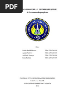 Download Laporan Observasi Jaringan Transmisi Dan Distribusi Listrik by dafa_arya SN245226789 doc pdf