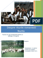 Despre Riturile Romanesti PDF