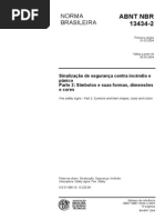 NBR 13434 Simbolos de Sinalizacao de Seguranca Contra Incêndio e Pânico