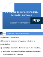 Funciones de Varias Variables