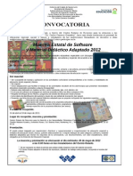 1.2.3 Convocatoria Muestra Software