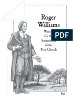 Roger Williams: Waiting For Restoration