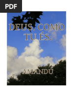 DEUS. COMO TU ÉS.
