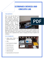 Electronics Lab - Study Devices, Circuits & Experiments