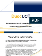 Activos y Pasivos en Una Red de Datos